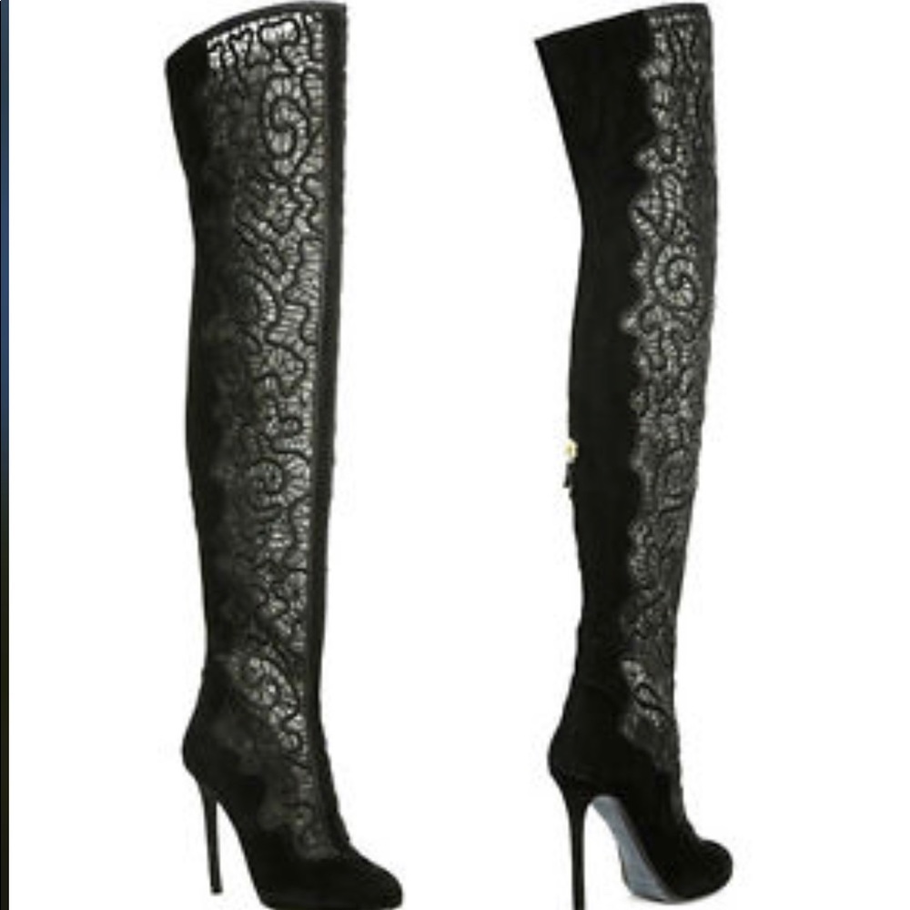 Nicholas Kirkwood Thigh High Boots